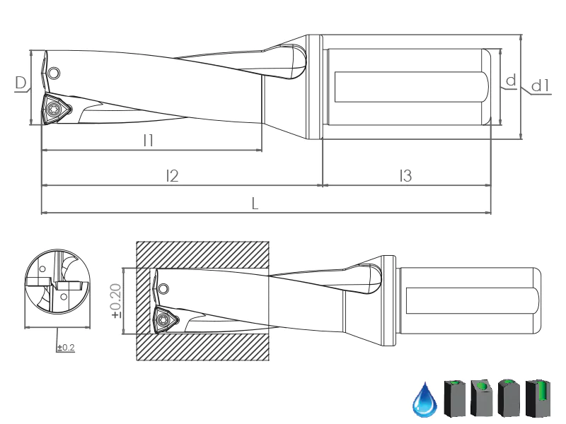 SDUM Dx3 - WCM. 06T308 / 080412 U-DRILL