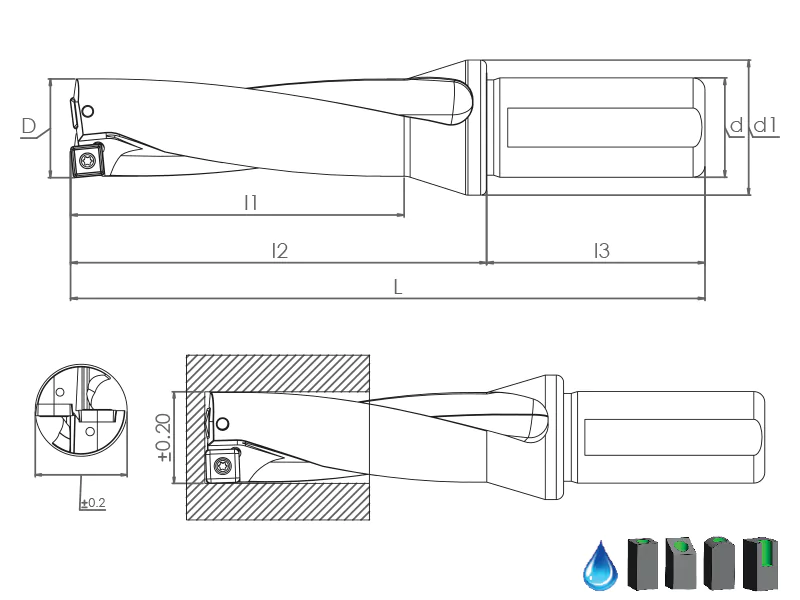 SDUM Dx4 - SOMX / SOMT 050204 / 060304 / 070305 / 09T306 / 120408 U-DRILL
