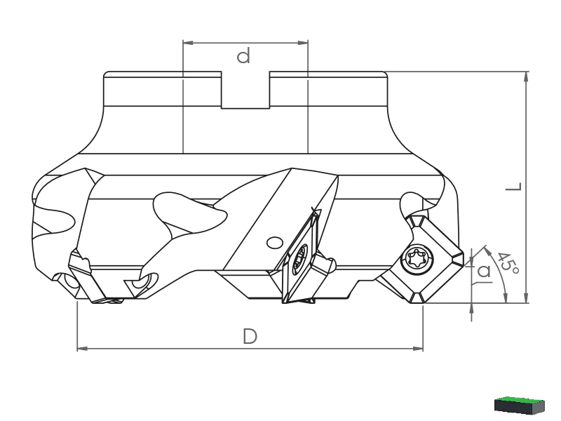TK45 R245.12T3.. / SE..12T3